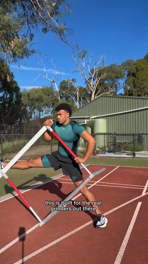 Instagram post by @taylebwillis for rebel sport. Caption reads: [...] UA HeatGear Elite Range available at....