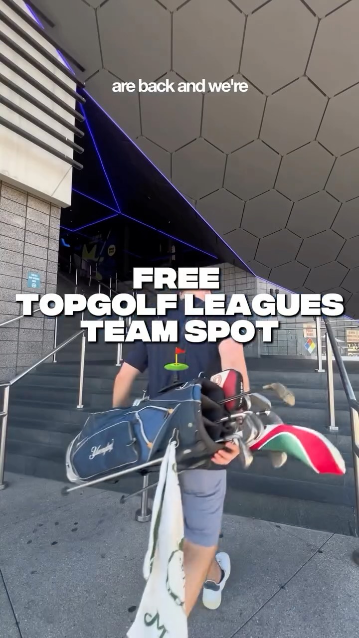 Instagram post by @vegasbrunchboys for Topgolf. Caption reads: [...] Giveaway Time 🚨

We’re teaming up with....