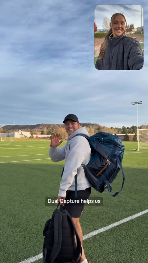 Instagram post by @brittany1wilson for AT&T. Caption reads: Soccer has taken me all over, but one constant has....