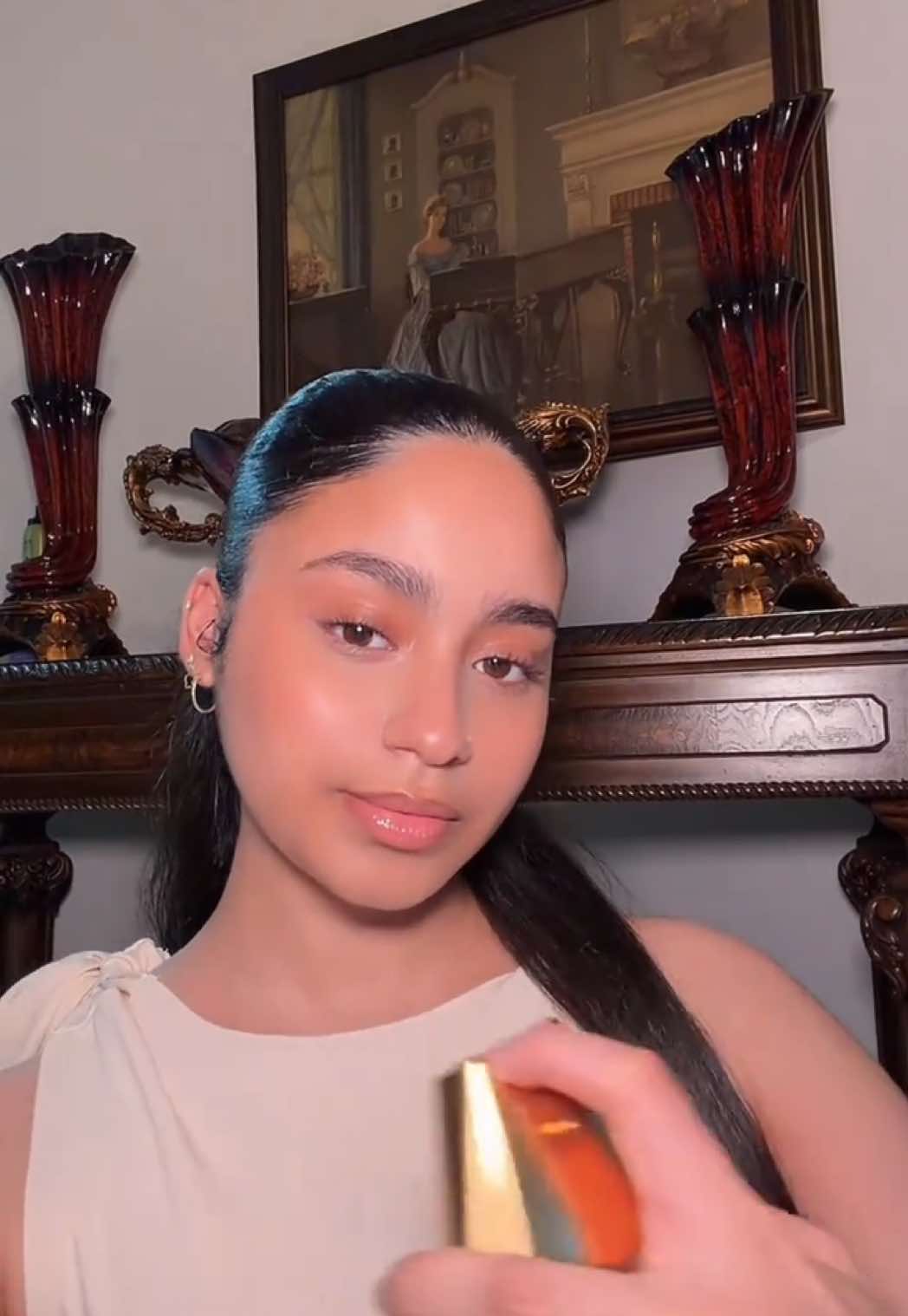 TikTok post by @starr_lighttt_ for Orebella. Caption reads: This beauty @'Ôrəbella 🪽✨ gifted by Orebella....