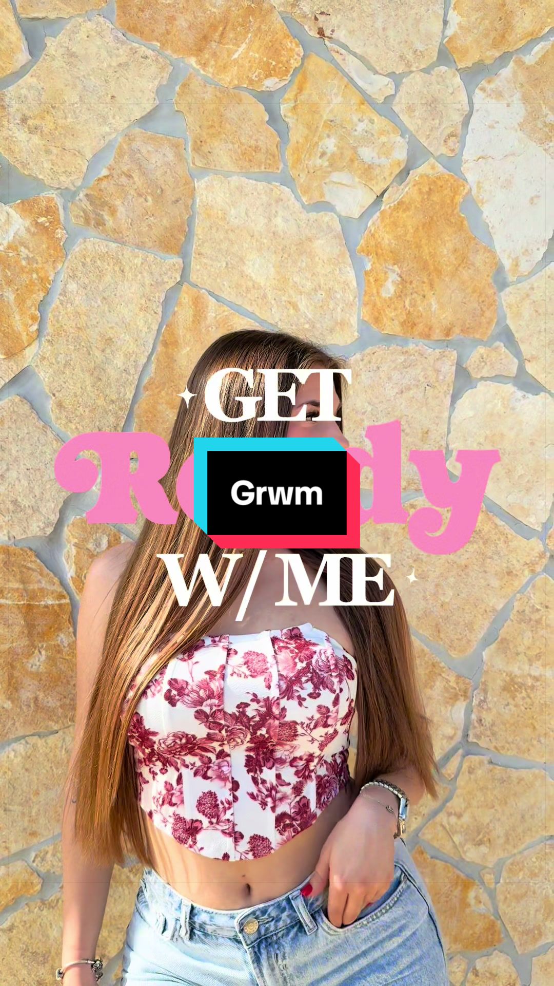 TikTok post by @rakosivanessza for The Silky Way Polska. Caption reads: Get ready w/me 🌸✨ — #reklam #foryou #videoviral....