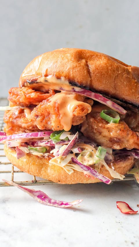 Instagram post by @bon__abbetit for Kewpie. Caption reads: [...] with a sweet and smoky slaw. I used....