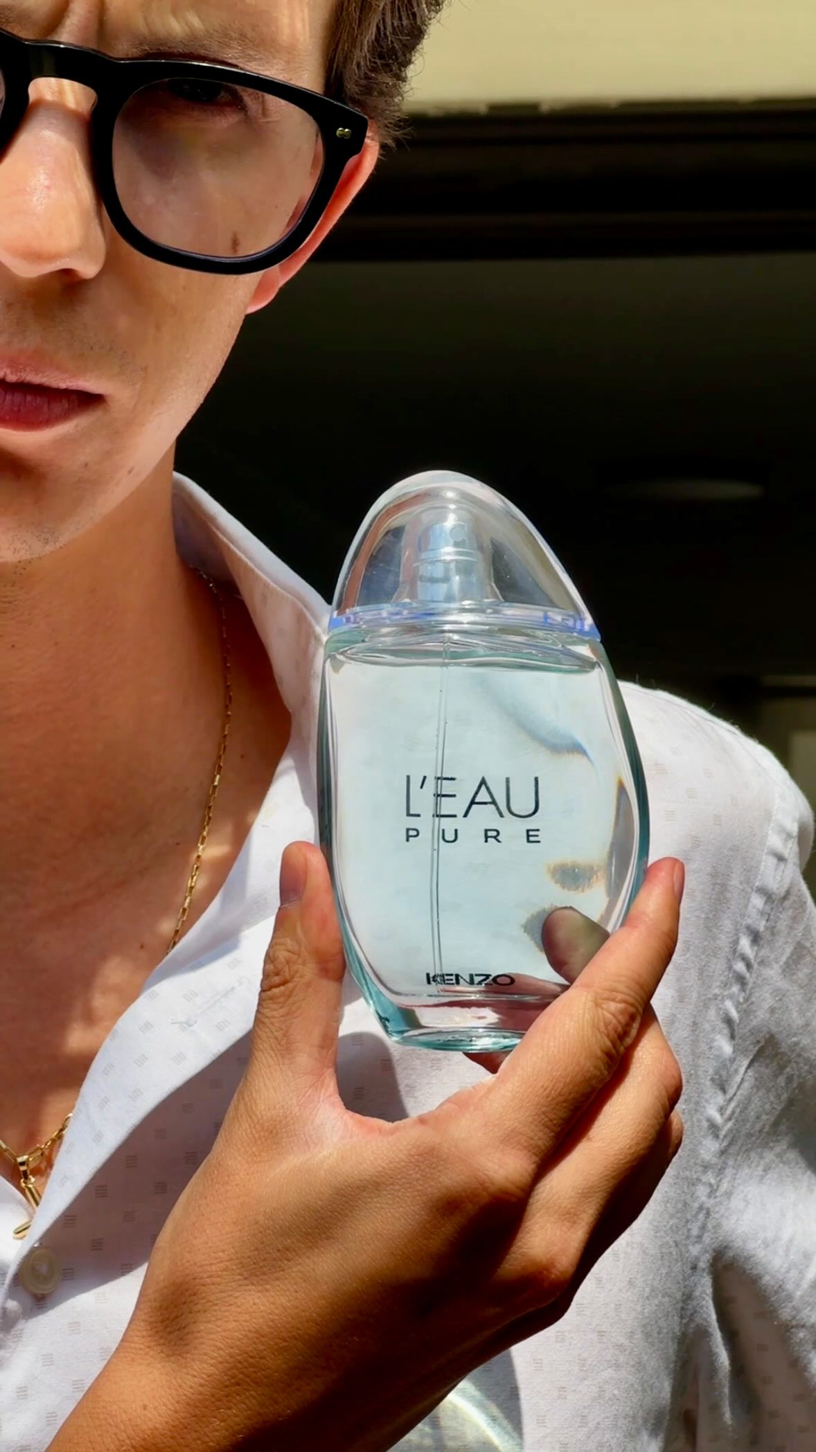 Instagram post by @mrfelixparfum for KENZO Parfums. Caption reads: Si estás buscando el perfume ideal para verano…te....