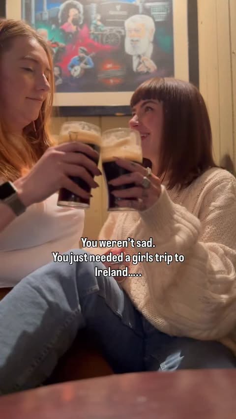 Instagram post by @mre.soeur for Tourism Ireland. Caption reads: This one goes out to @tourismireland - giving this....