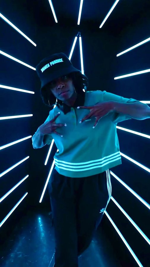 Instagram post by @lanellgrant for Mass Appeal. Caption reads: Man it was so live seeing our song and music video....