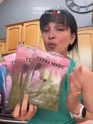 TikTok post by @_damarisdlc for Yerba Magic. Caption reads: [...] have you tried?😌 . @Brainista . #yerbamagic....