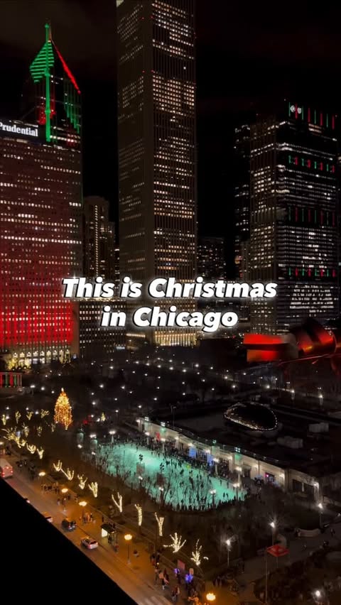 Instagram post by @justinavanessa for Choose Chicago. Caption reads: [...] excited I got to travel on behalf of....