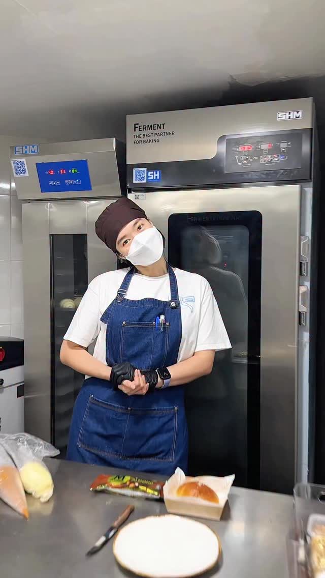 Instagram post by @mongsim_ours for Magnum Ice Cream. Caption reads: Can you handle the Almond Shock? ⚡🤤🤎 Our chef....