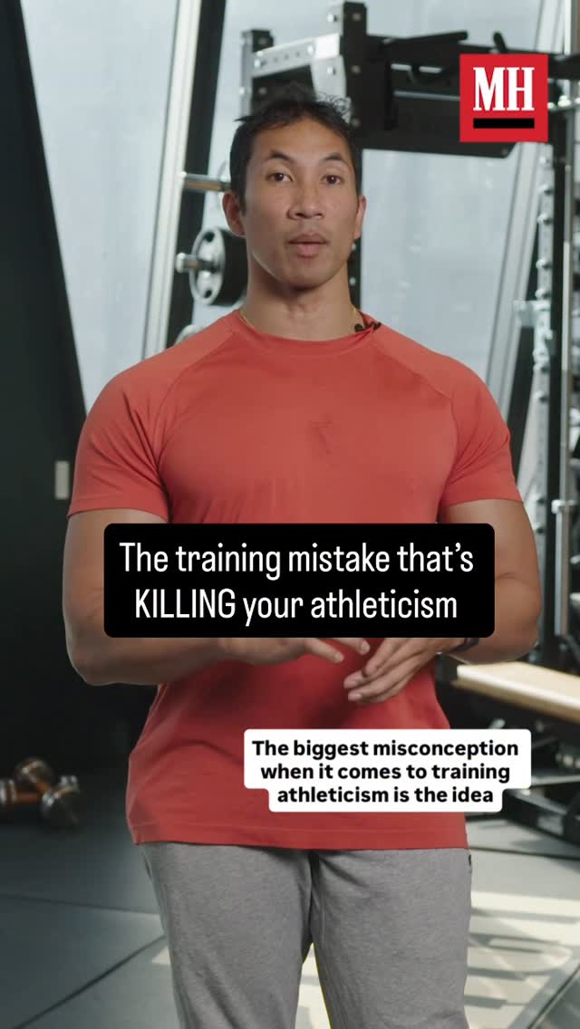 Instagram post by @ebenezersamuel23 for Men's Health. Caption reads: Yes, CrossFit taught you to do bazillions of box....