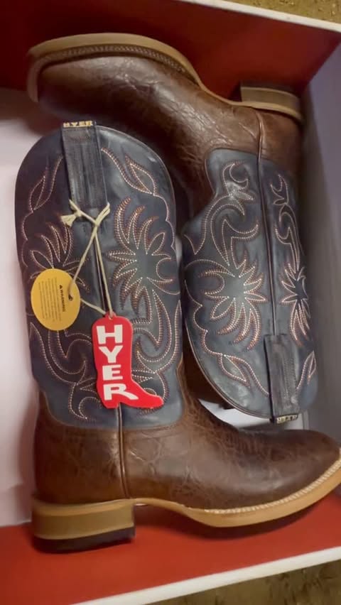 Instagram post by @jeremy.richardson1994 for Hyer Boots. Caption reads: Another pair of @hyerboots to add to my collection....