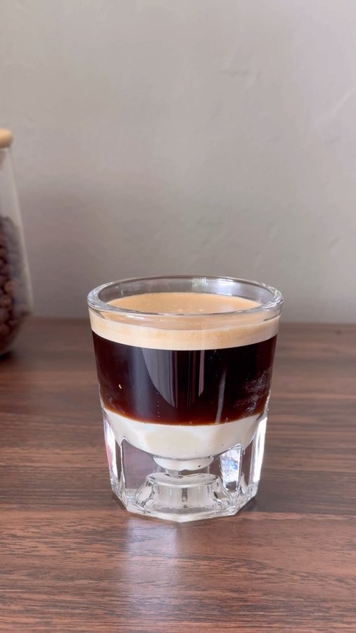 Instagram post by @michaelmatthew_ for Zulay Kitchen. Caption reads: If you’ve never had a Cafe Bombon this is your....