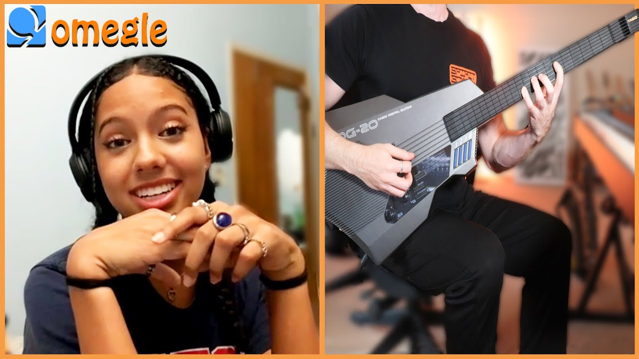YouTube post by @TheDooo for Epidemic Sound. Caption reads: Omegle but I Shock Strangers with a Guitar from....
