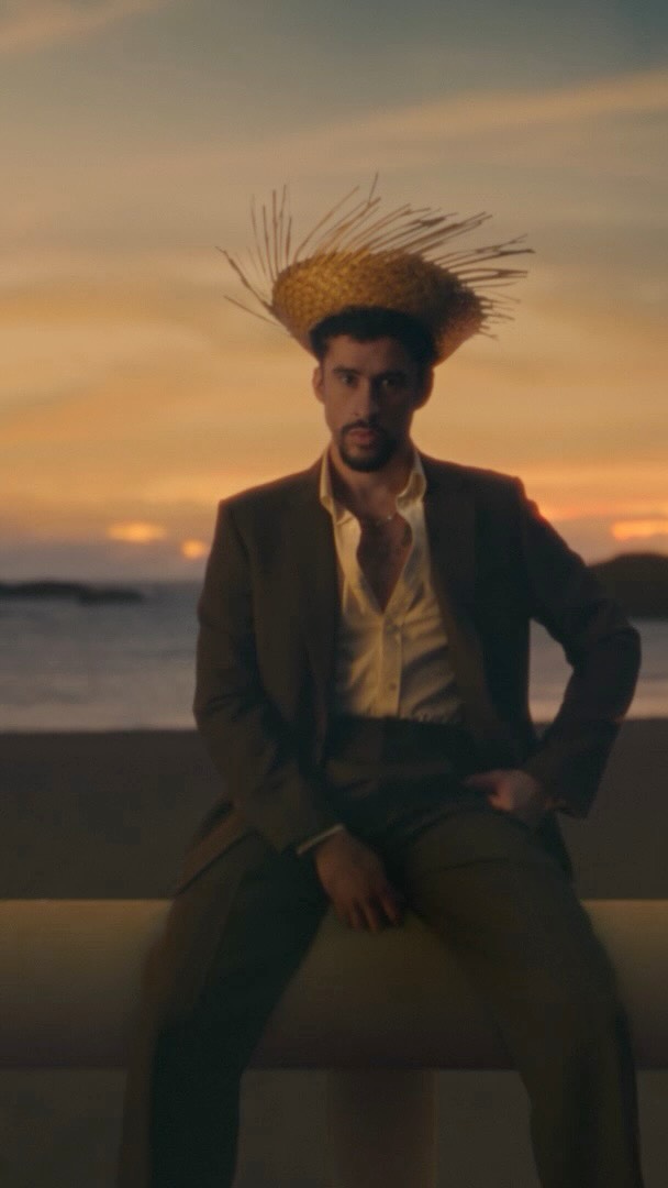 Instagram post by @ty.roth for Company 3. Caption reads: @badbunnypr headlines #AppleMusicHalftime 

Color....