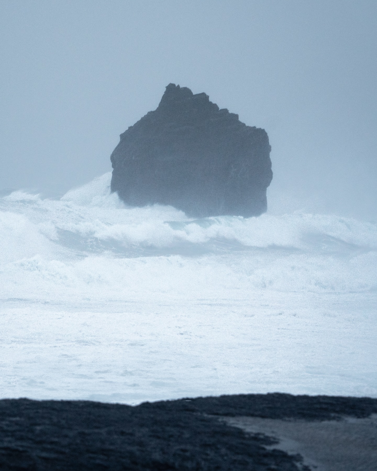 Instagram post by @visitreykjanes for Passion Passport. Caption reads: This is what Wind Force 12 looks like in....