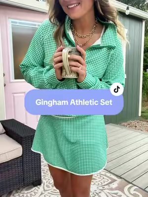 TikTok post by @jackiebentley for Fisoew Fashion. Caption reads: [...] set! It looks and feels expensive! @Fisoew....