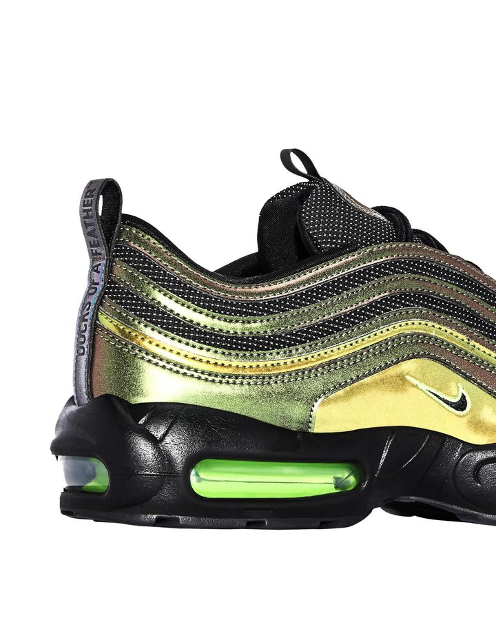 Instagram post by @dakorien4moore for GOAT. Caption reads: [...] all-new silhouette drops exclusively on....