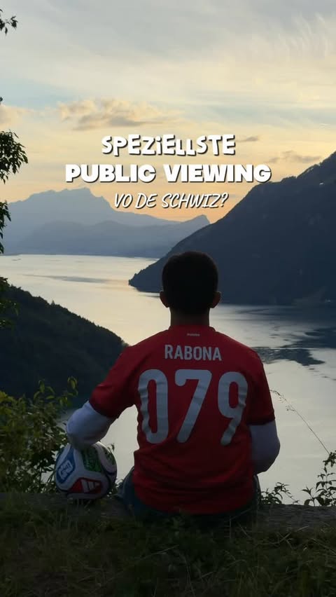 Instagram post by @heyrabona for Swisscom. Caption reads: Mit @swisscom suech ich speziellste Public [...].
