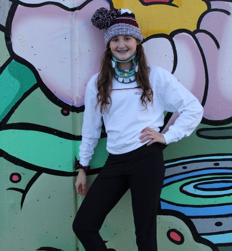 Instagram post by @briannah_howard for Champion Teamwear. Caption reads: [...] IN THE LIGHT 🤍 

Shirt & hat....