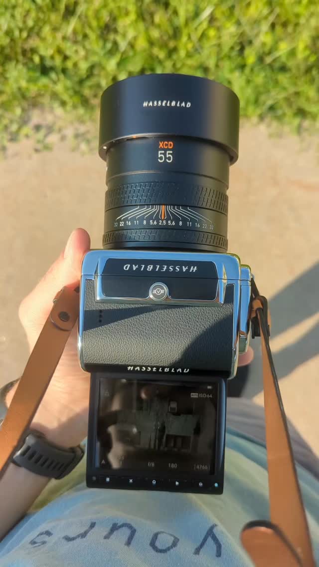 Instagram post by @_snappiness_ for Hasselblad. Caption reads: In partnership with @hasselblad I'm using the....