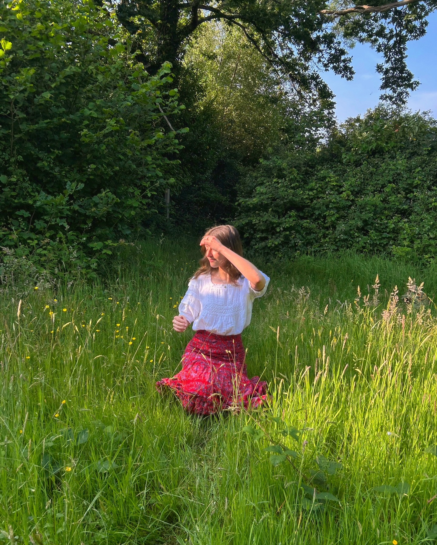 Instagram post by @licciyoc for The Influence Room. Caption reads: Buttercup nights in beautiful @brorafashion....
