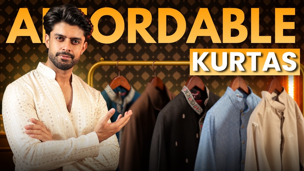 YouTube post by @keswanivaibhav for My Haul Store. Caption reads: KURTAS FOR INDIAN WEDDINGS AND FESTIVALS | MEN'S....