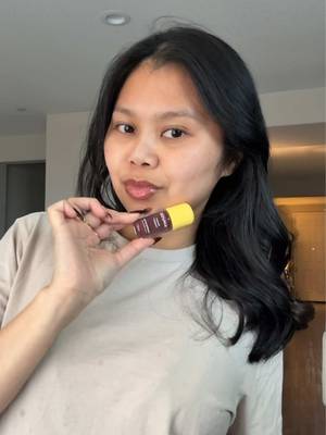 TikTok post by @yourgirlyma for AMUSE Seoul. Caption reads: [...] Just under-touched-up. 😂💄 my go to @AMUSE....