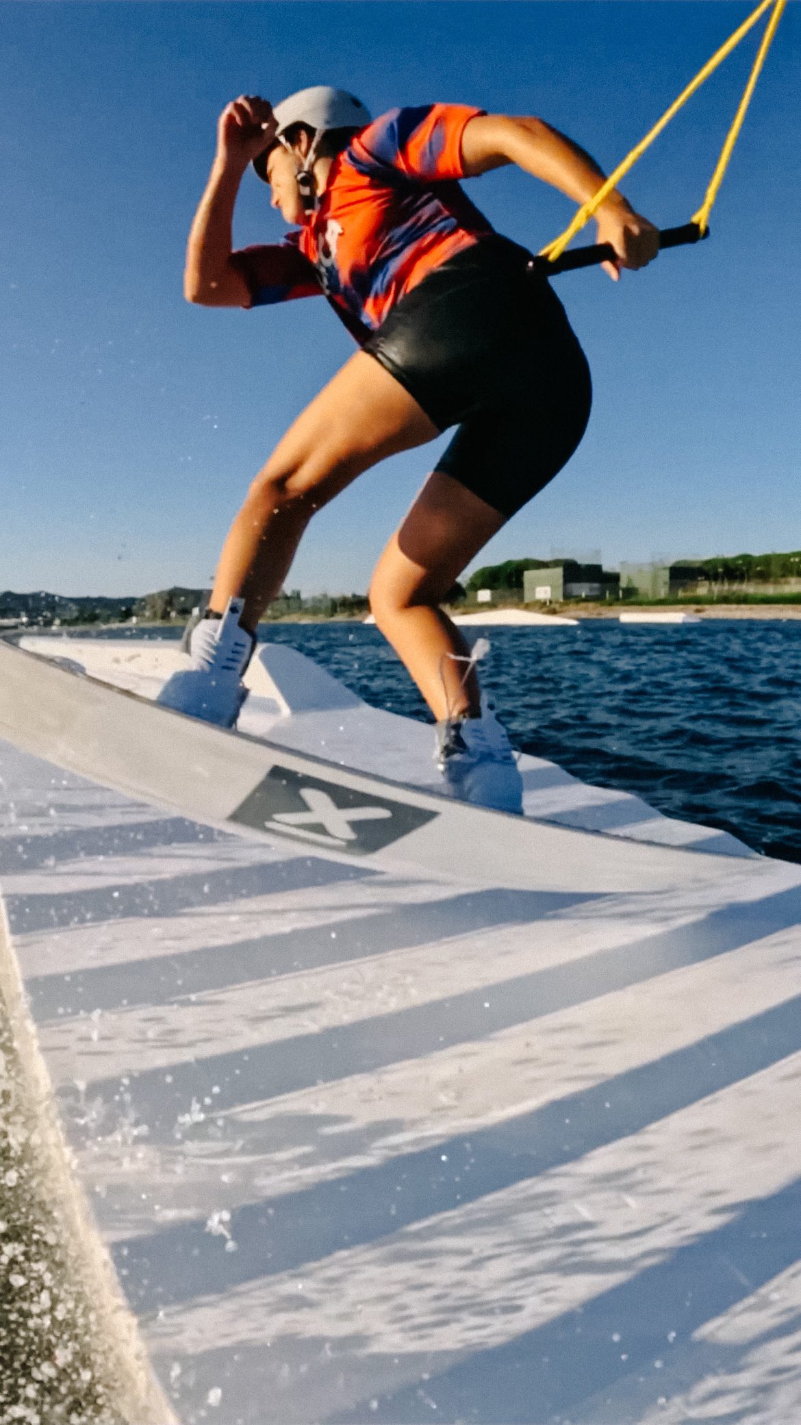 Instagram post by @pannini_droetker for Gopro. Caption reads: POV: sunset is in two minuts… 
two handles while....