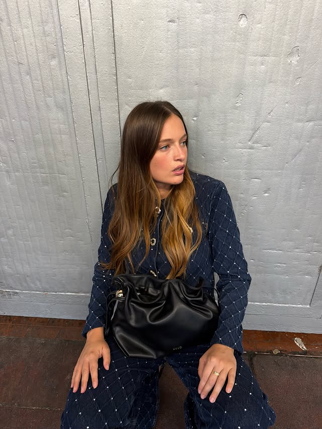 Instagram post by @benedettacasaluci for Liu Jo. Caption reads: Denim lover’s @liujo #ad.