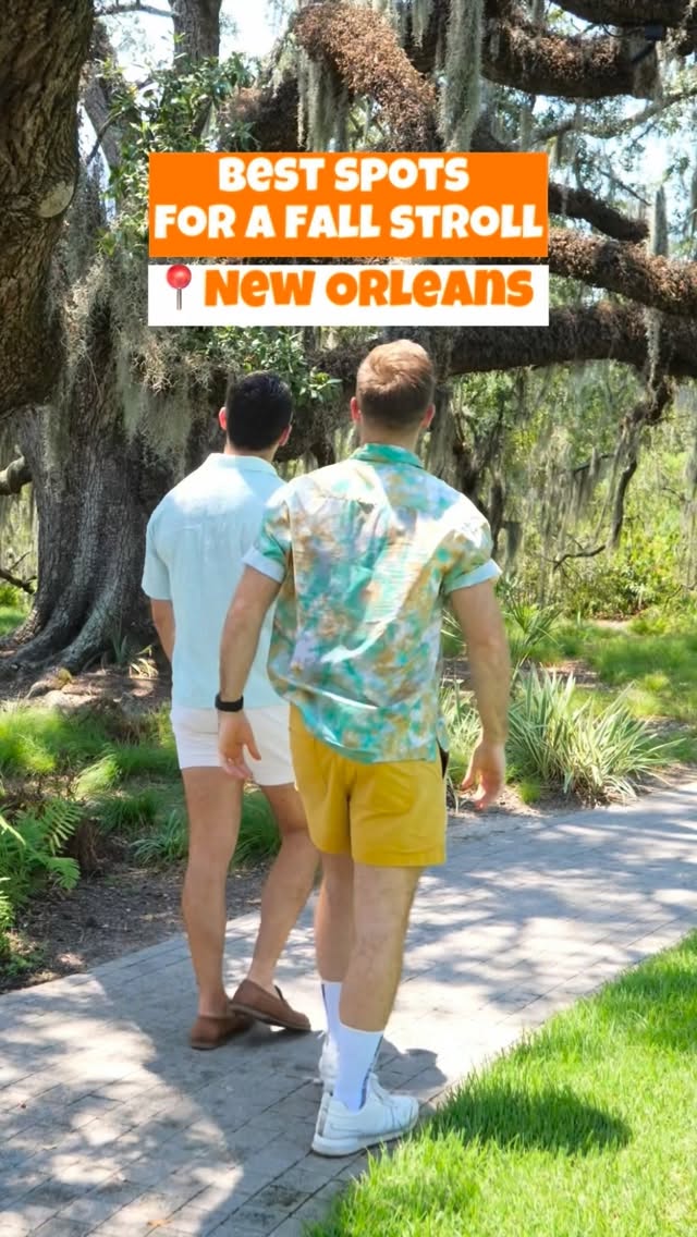 Instagram post by @scotpilie_wx for Visit New Orleans. Caption reads: These strolls in New Orleans different when the....