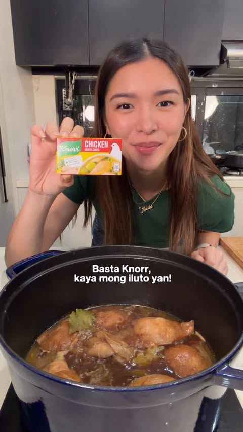 Instagram post by @kailaady for Knorr Philippines. Caption reads: Adobo struggles? We don’t know her anymore 😌....