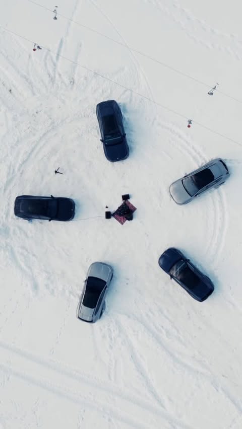 Instagram post by @tscheeelo for BMW. Caption reads: [...] middle of it all — feat. the BMW iX3. 100%....