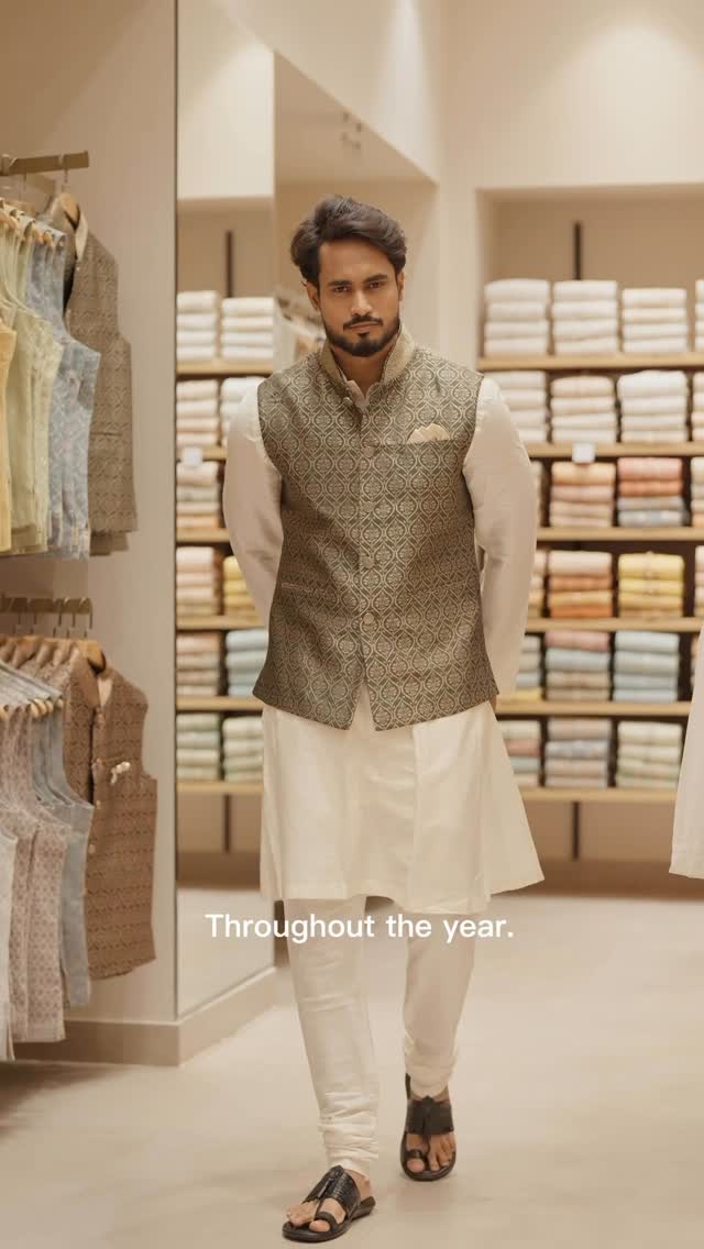 Instagram post by @samirarya_official for The Collective. Caption reads: Shaadi season = major outfit stress....