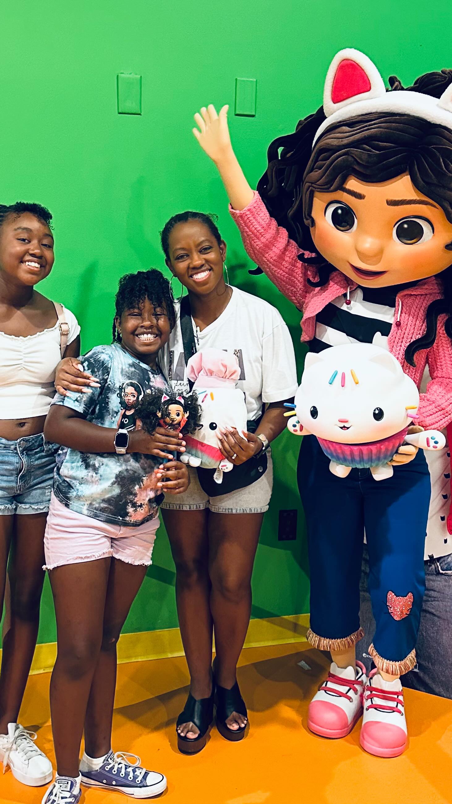 Instagram post by @spence6family for DreamWorks. Caption reads: The Crayola Experience is always such a fun time!....