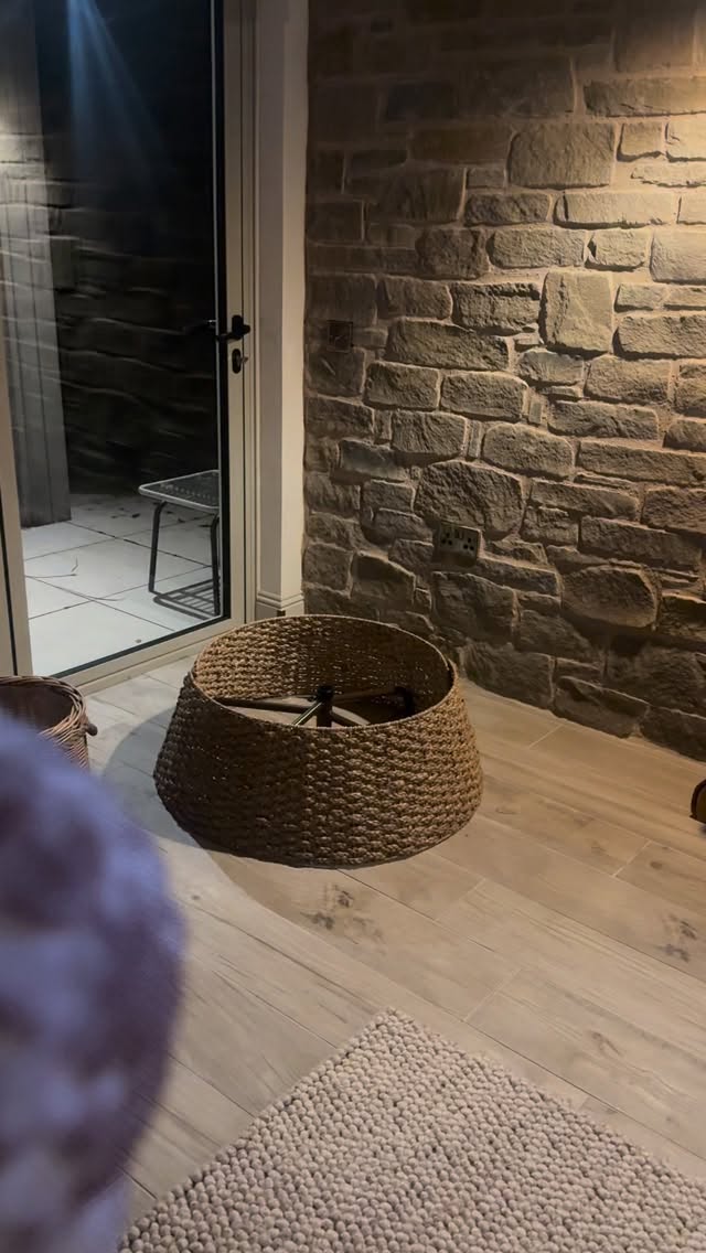 Instagram post by @storries.scottish.steadings for The White Company. Caption reads: Naked or fully dressed 🎄
Faux or real 🌲
What’s....