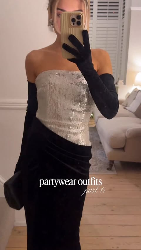 Instagram post by @lilyisabellaclark for Nadine Merabi. Caption reads: [...] LINKS and I’ll send via dm ✨ @nadinemerabi....