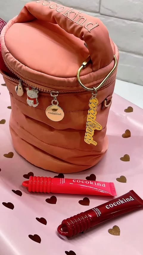 Instagram post by @__karen_blanco__ for Cocokind. Caption reads: [...] bluree & bright ✨ holiday goodies from....