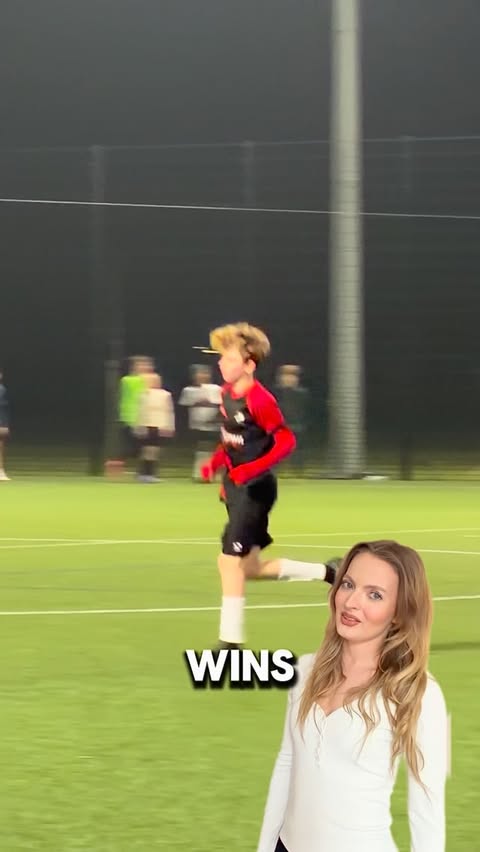 Instagram post by @natashauk_ for Playermaker. Caption reads: Soccer Step Mum Sunday ⚽️🤍🥅 @playermaker has....