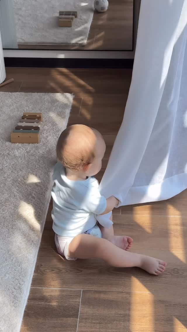 Instagram post by @motherhoodanddecor for Pureborn. Caption reads: Ad ☁️ We’ve been using PureBorn nappies for almost....