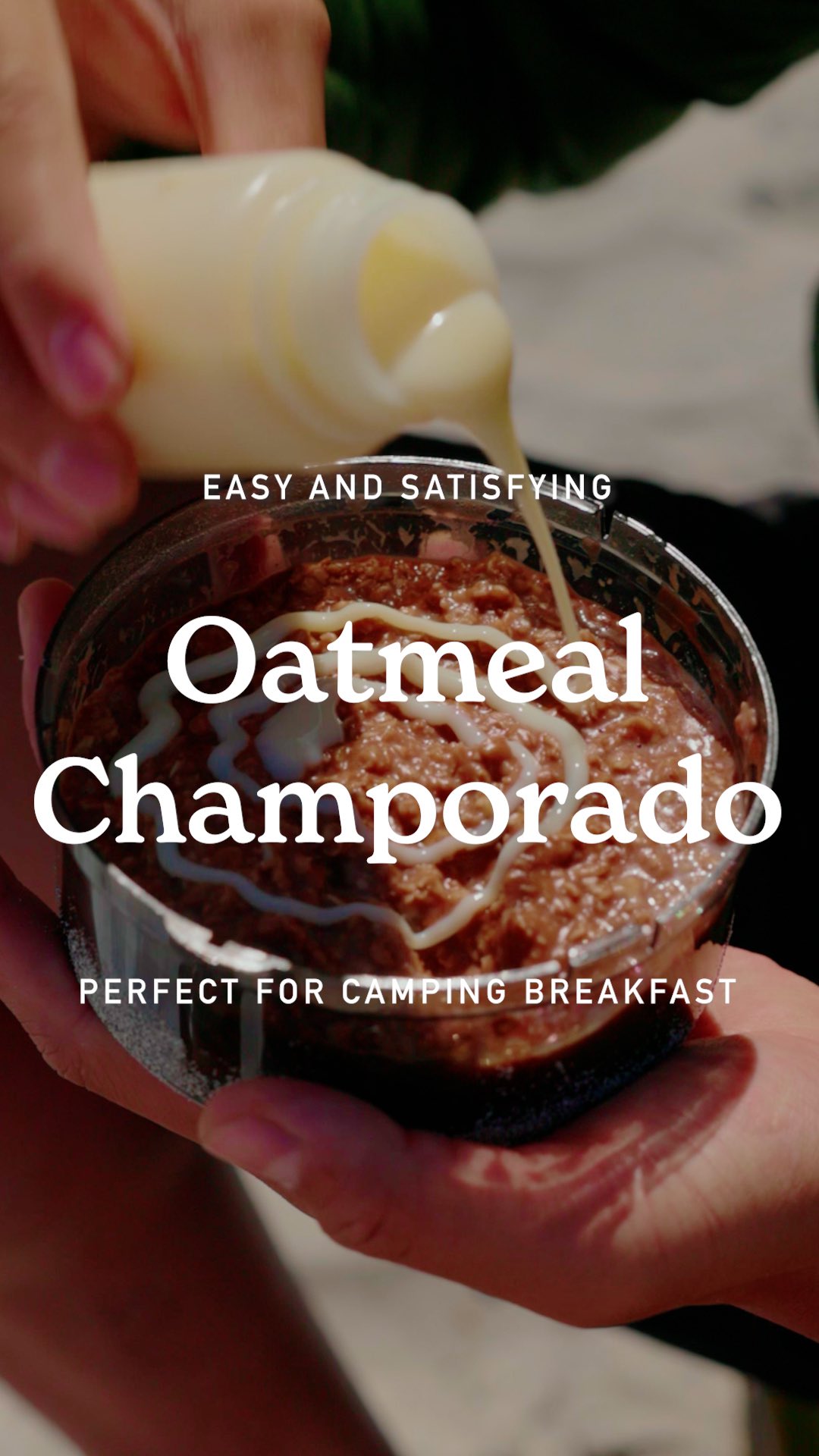 Instagram post by @campwithcol for Jetboil. Caption reads: Boring breakfasts are out, easy and quick....