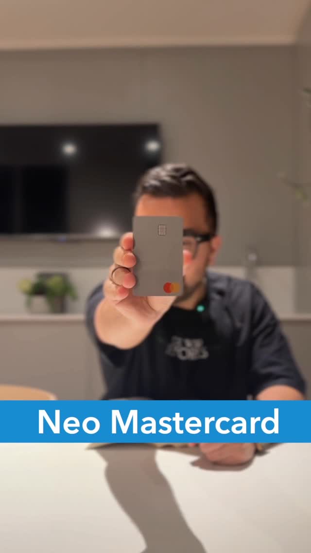 Instagram post by @connectparul for Neo Financial. Caption reads: Smart spending starts with the right card. 💳 From....