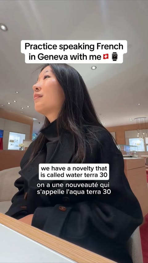 Instagram post by @diana_mengyan for OMEGA. Caption reads: looking for bday gift for next year, any ideas by....