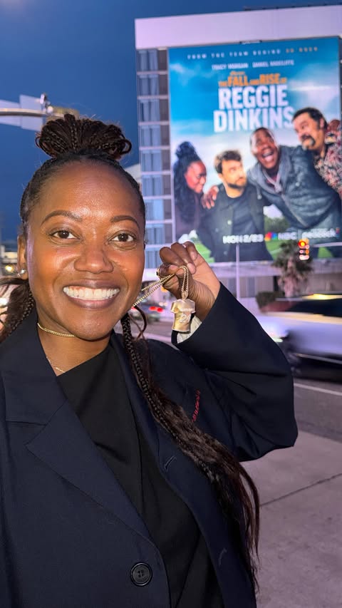 Instagram post by @erikaalexanderthegreat for Peacock. Caption reads: [...] Feb 23 8/7c on NBC and next day on Peacock.....