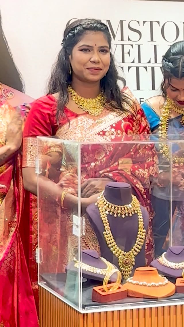 Instagram post by @barsha_special for Malabar Gold and Diamonds. Caption reads: “Idhu Namma Parambariyam, Idhu Namma....