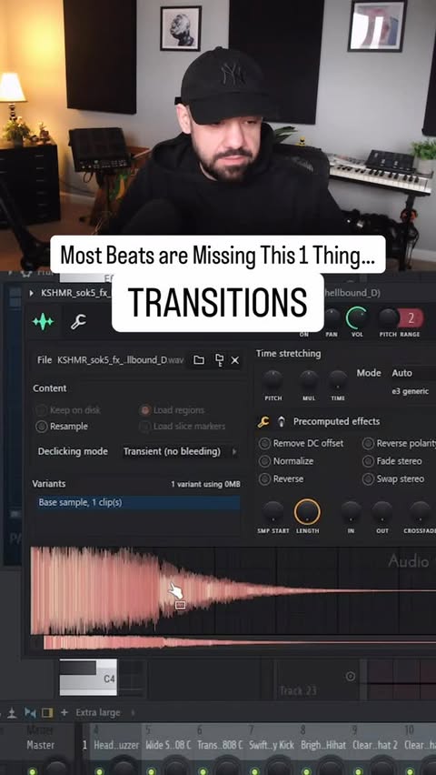 Instagram post by @larryohh for Splice. Caption reads: [...] out, my beats got so much better! Drop....
