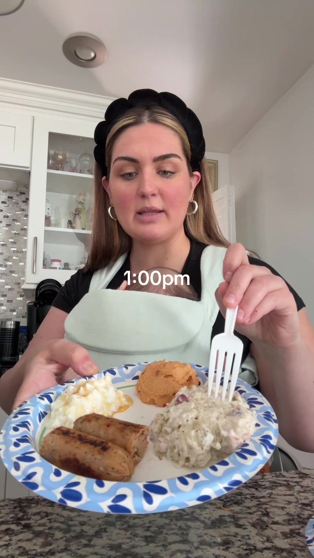 TikTok post by @emmamccaulley for WILDBIRD. Caption reads: What I eat in a day 🍎🍋🍉🫐🍓🍒🥑 @Wildbird Link....
