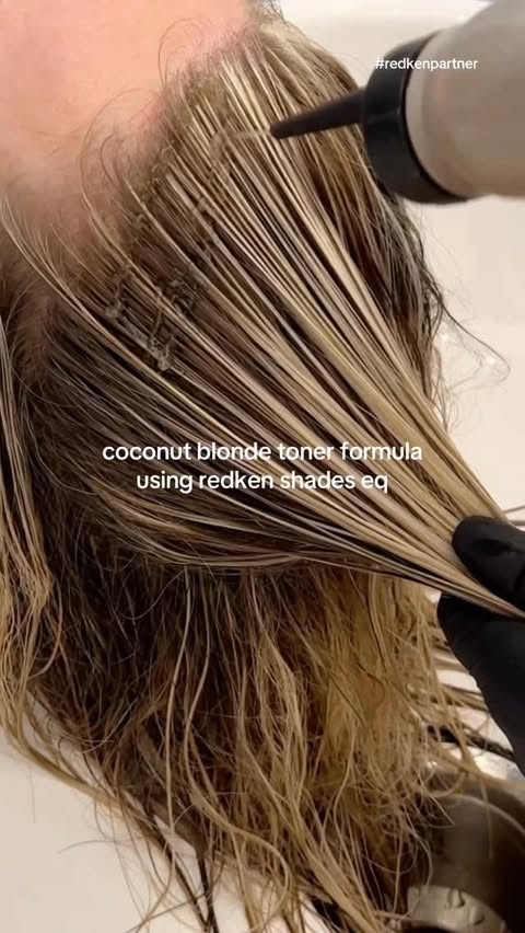 Instagram post by @cassidywilsonhair for SalonCentric. Caption reads: [...] blonde that your client will LOVE!....