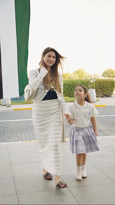 Instagram post by @noor.odehh for Malabar Gold and Diamonds. Caption reads: Just spent my day at Dalma Mall exploring the....