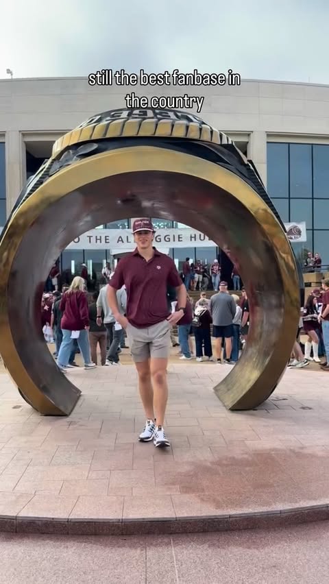 Instagram post by @jaredshult for Academy Sports + Outdoors. Caption reads: Win or lose, still the best fanbase in the....