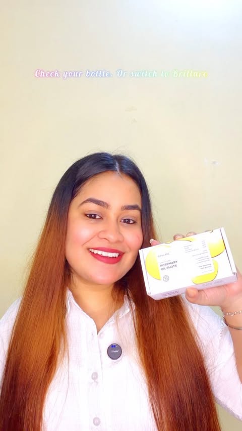 Instagram post by @beauty_n_shy for Brillare. Caption reads: [...] and start seeing it! The secret is out:....