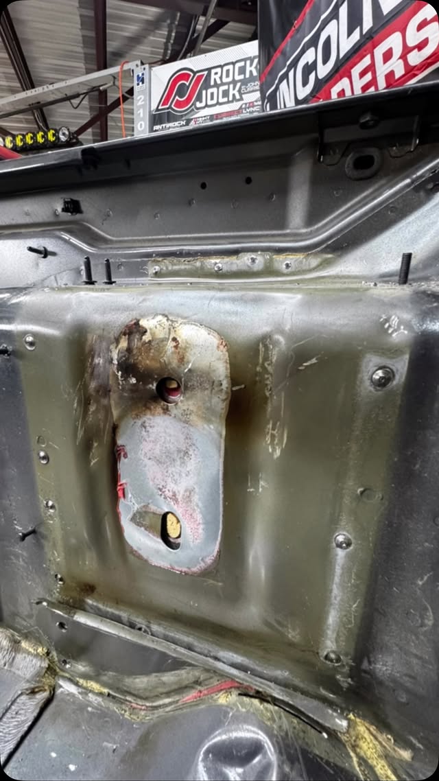 Instagram post by @lorie_builds_and_wheels for Bomber Eyewear. Caption reads: [...] #jeepinterior #jeepproject #jeepwork....